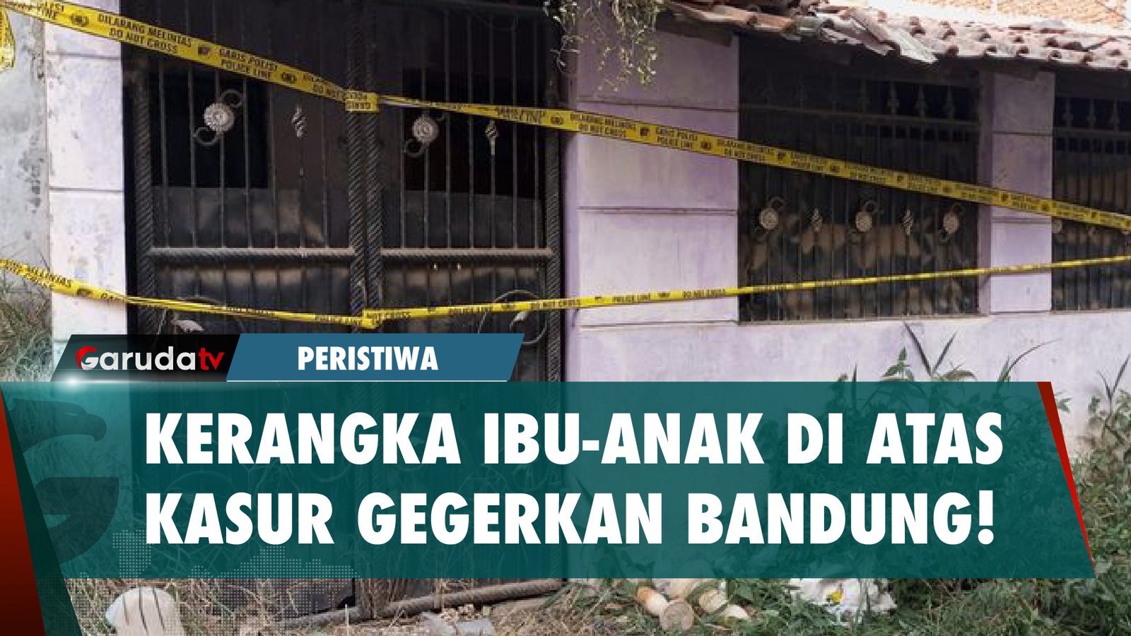 Kasus Kerangka Ibu dan Anak di Atas Kasur Gegerkan Bandung