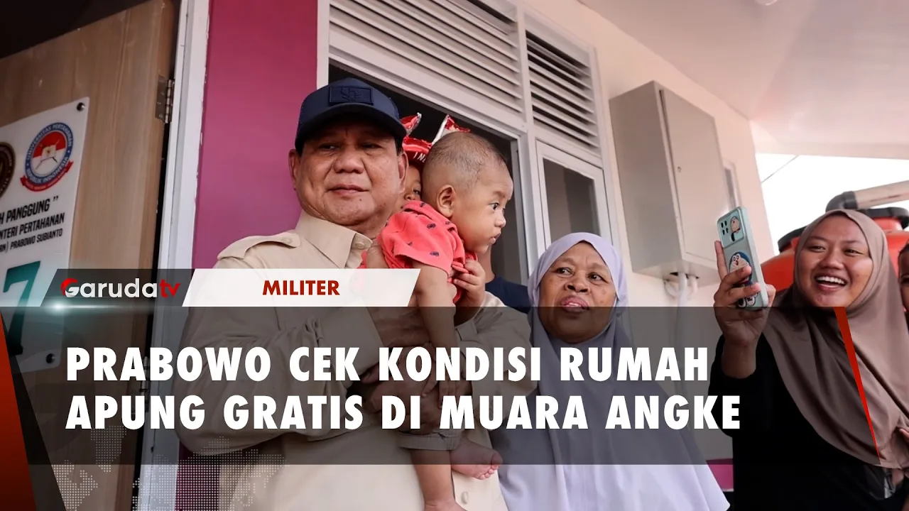 Warga Rumah Apung Muara Angke Beri Sambutan Spesial untuk Kunjungan Prabowo Subianto