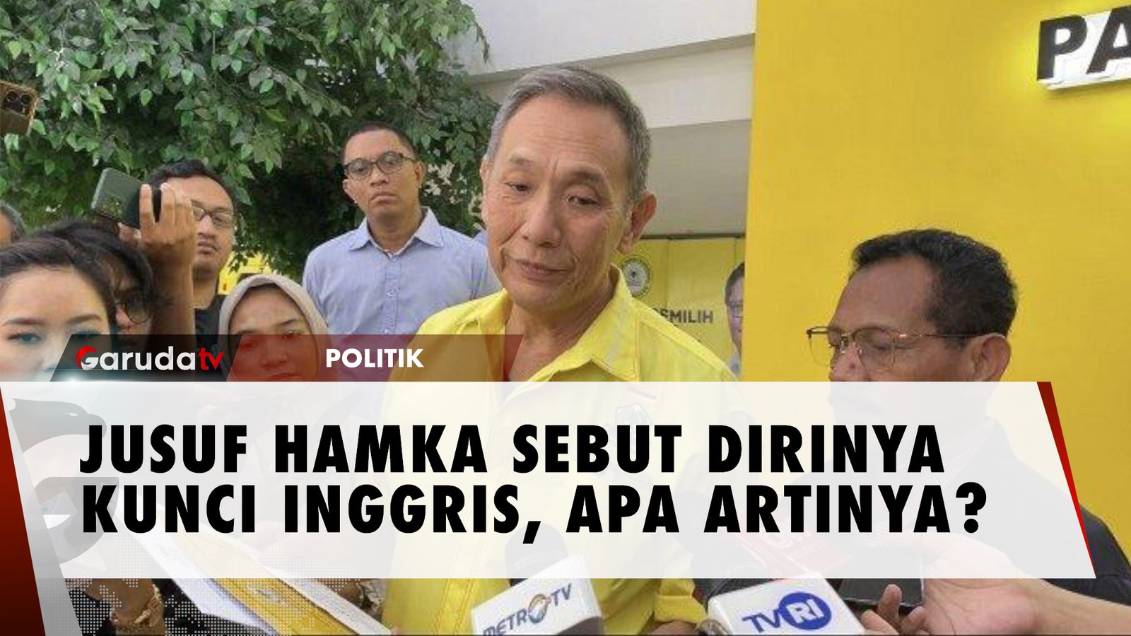 Jusuf Hamka Dicalonkan Partai Golkar untuk Pilkada Jakarta