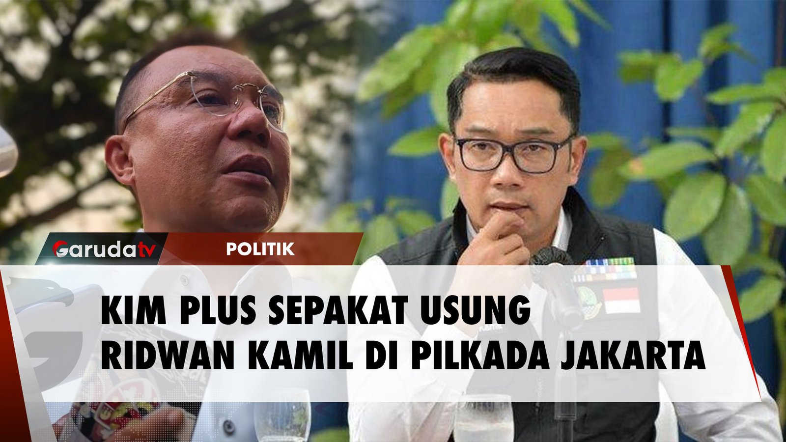 KIM Plus Sepakat Usung Ridwan Kamil pada Pilkada Jakarta Mendatang