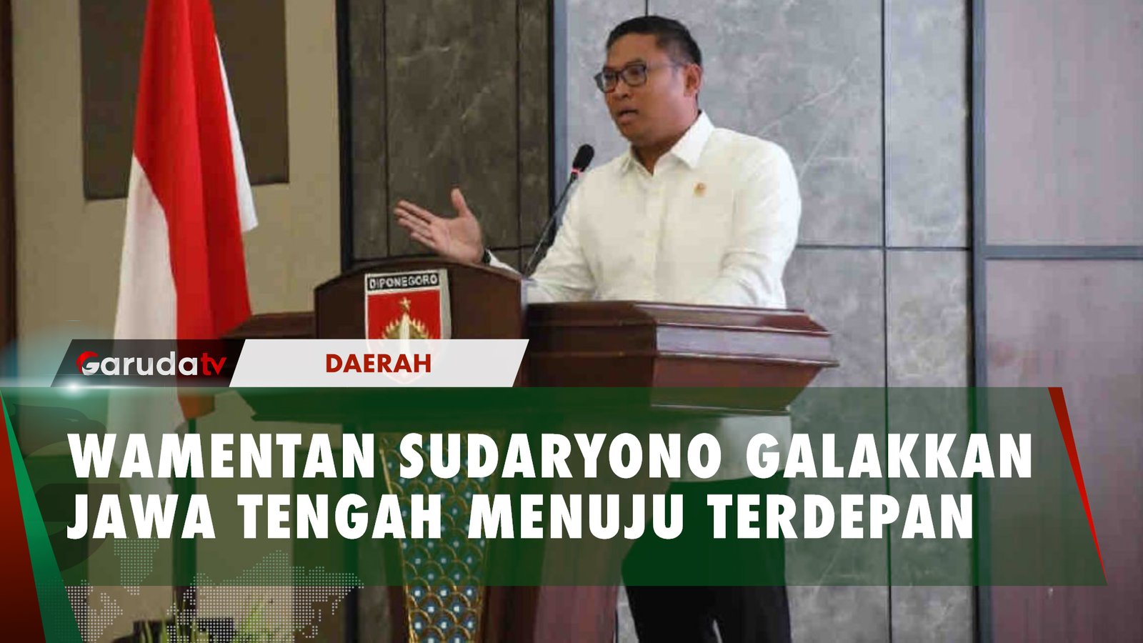 Wamentan Sudaryono Dorong Jawa Tengah jadi Juara dalam Perluasan Areal Tanam