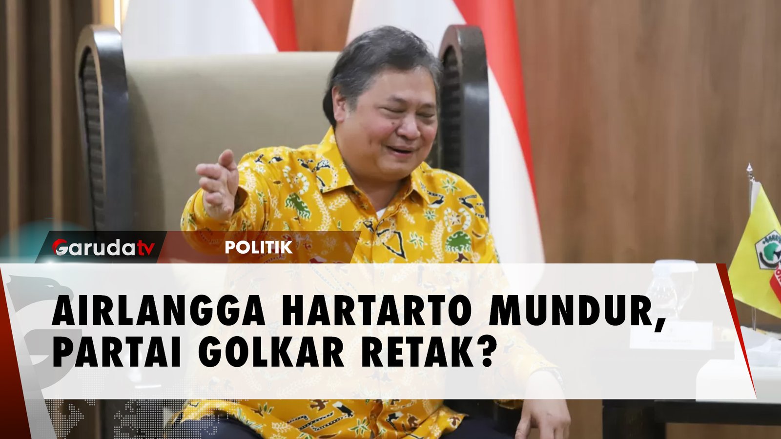 Mundurnya Airlangga Hartarto, Akankah Partai Golkar Terpecah?
