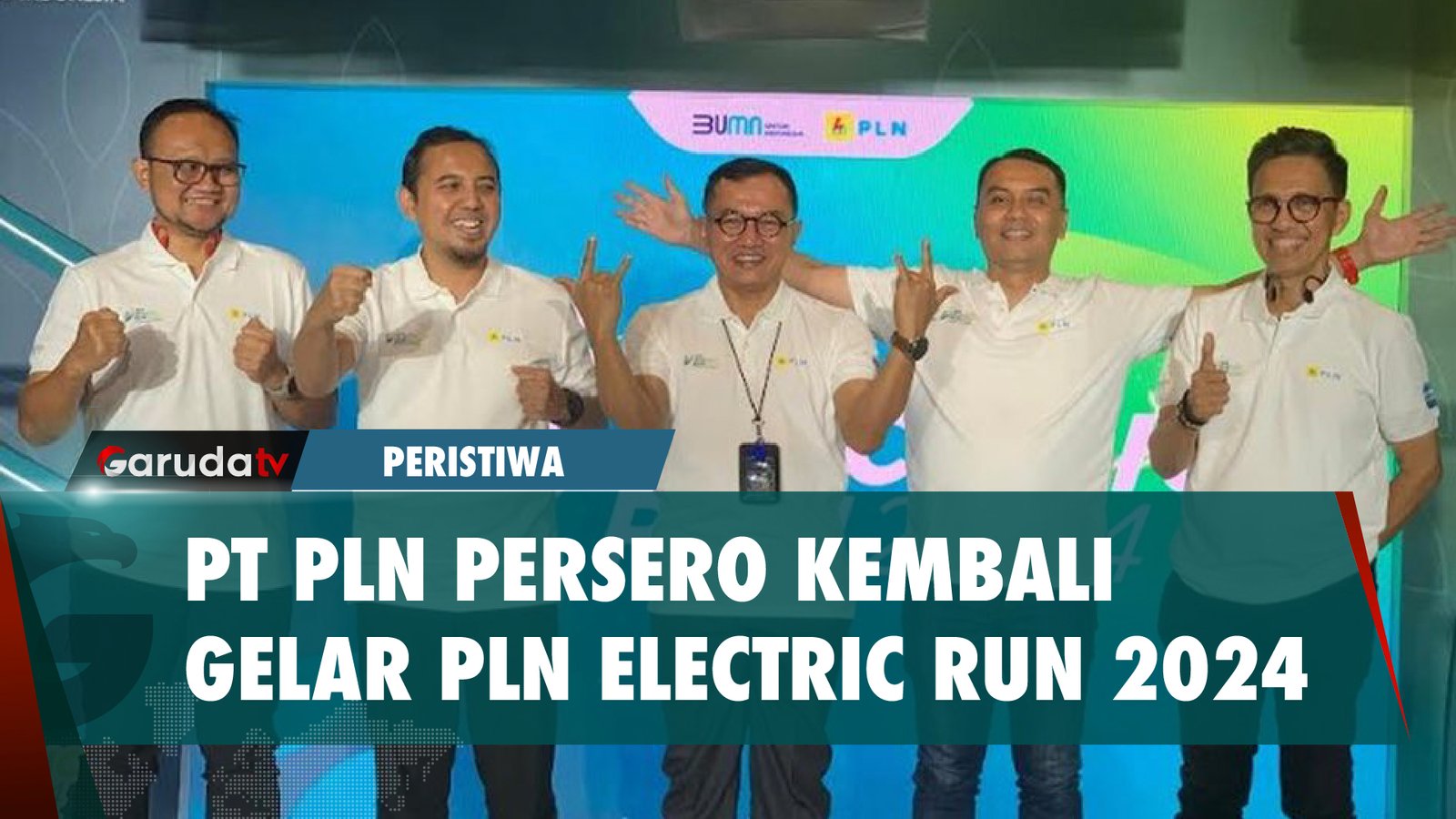 Momen Epik di PLN Gelar Electric Run 2024