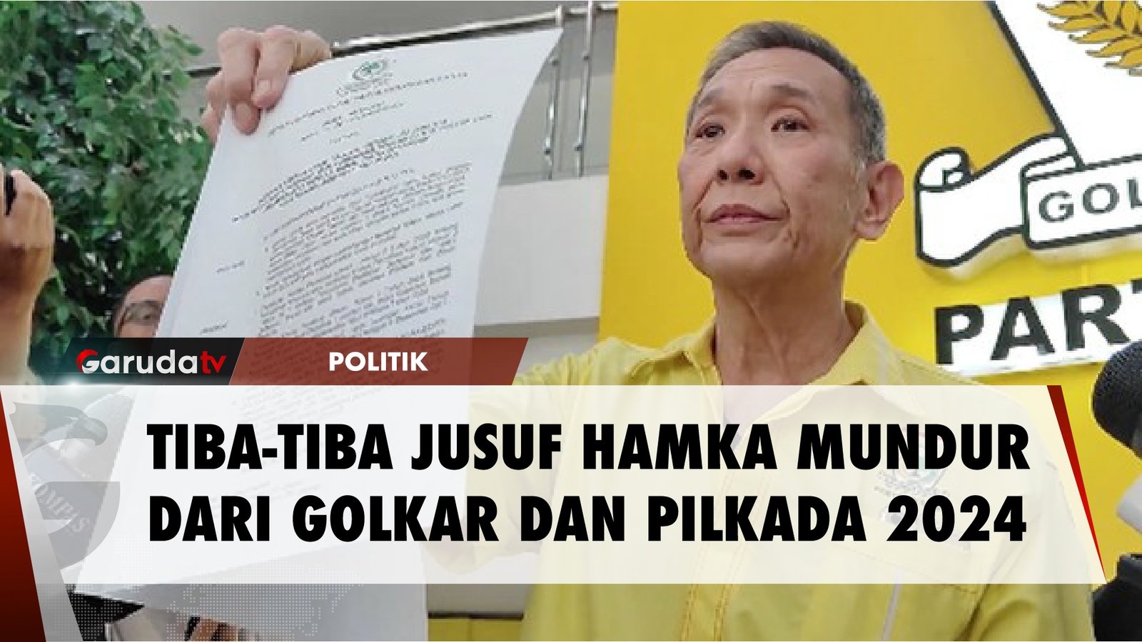 Penampakan DPP Golkar Pasca Mundurnya Jusuf Hamka Dan Airlangga