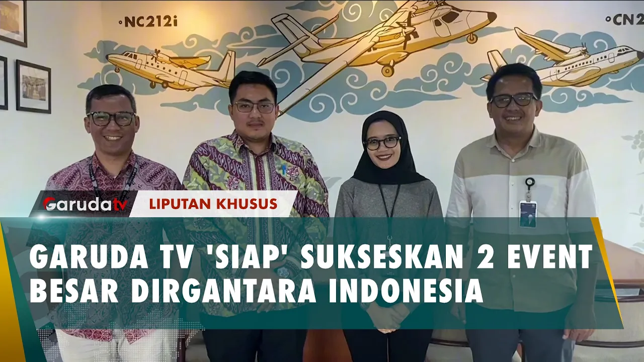 Garuda TV Komit Sukseskan Pameran Kedirgantaraan dan Alutsista