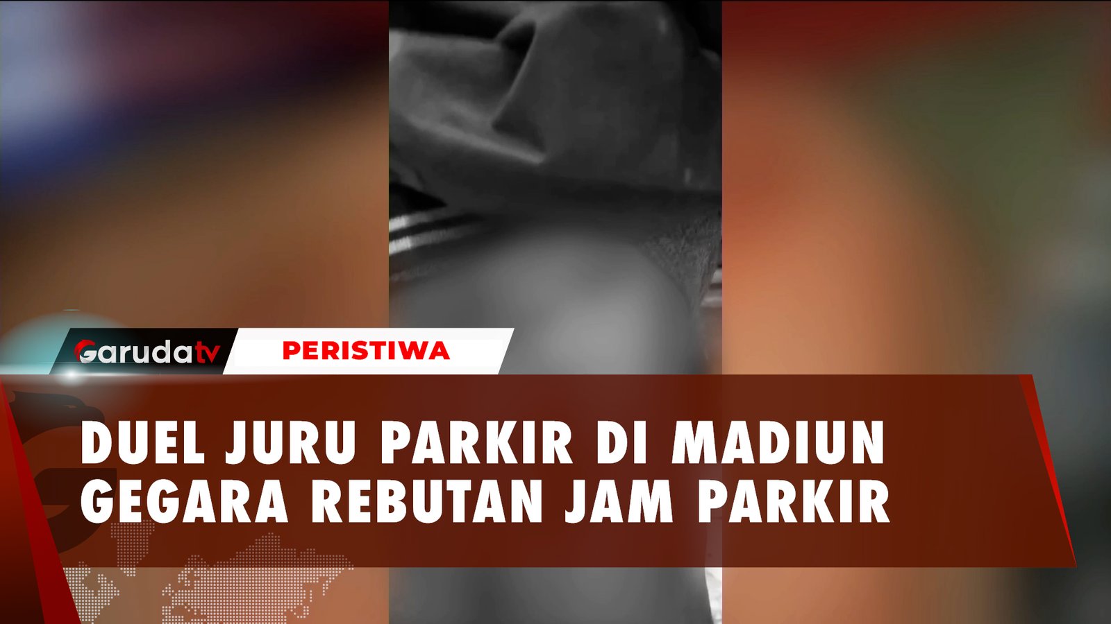 Konflik Masalah Jam Parkir, Juru Parkir di Madiun Alami Luka-luka