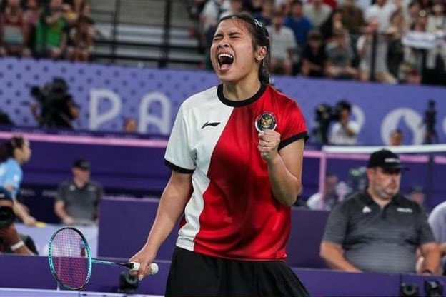 Raih Medali Perunggu di Olimpiade Paris 2024, Gregoria Mariska Bingung Mau Sedih atau Senang