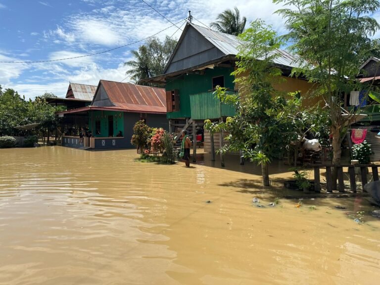 Banjir yang Genangi 10 Desa di Kabupaten Wajo Berangsur Surut