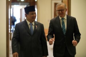 Menhan Prabowo Temui Perdana Menteri dan Menhan Australia di Canberra