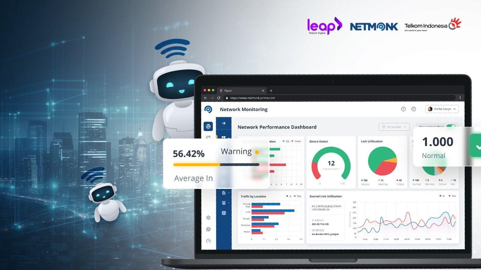 Telkom Optimalkan Layanan dengan Implementasi AI pada Netmonk