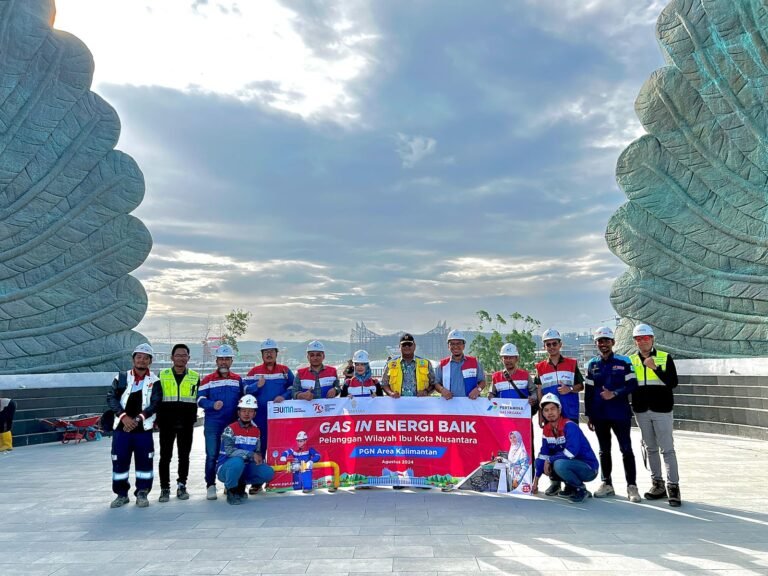 PGN Sambungkan Gas Bumi ke Api Abadi Monumen Kusuma Bangsa di IKN untuk Peringatan HUT RI ke-79