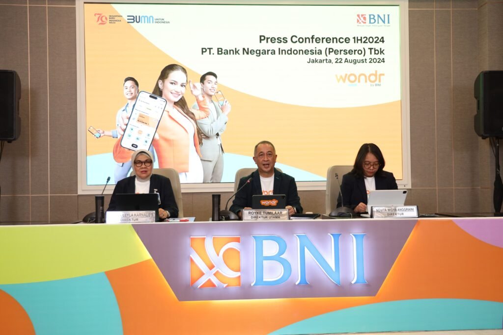 Akselerasi Pertumbuhan Bisnis Dorong Kinerja BNI di Semester I 2024