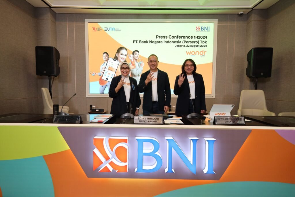 Akselerasi Pertumbuhan Bisnis Dorong Kinerja BNI di Semester I 2024