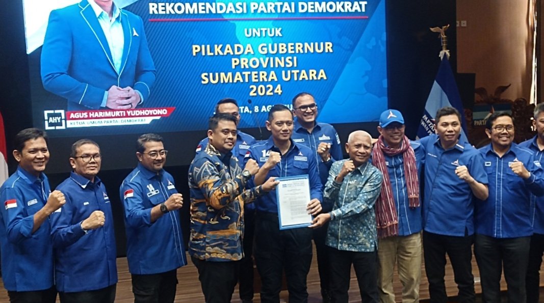 Partai Demokrat Resmi Usung Bobby Nasution di Pilgub Sumut