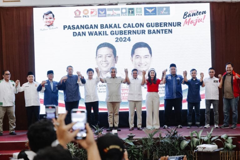 10 Partai Politik Deklarasi Dukung Andra Soni-Dimyati Natakusumah di Pilgub Banten