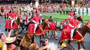 Sejarah Baru di Hari Kemerdekaan, Kirab bendera duplikat Merah Putih dan Teks Proklamasi Menembus IKN