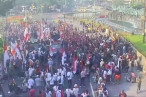 Ribuan Personel Gabungan Diterjunkan Kawal Demonstrasi Putusan MK di Jakarta