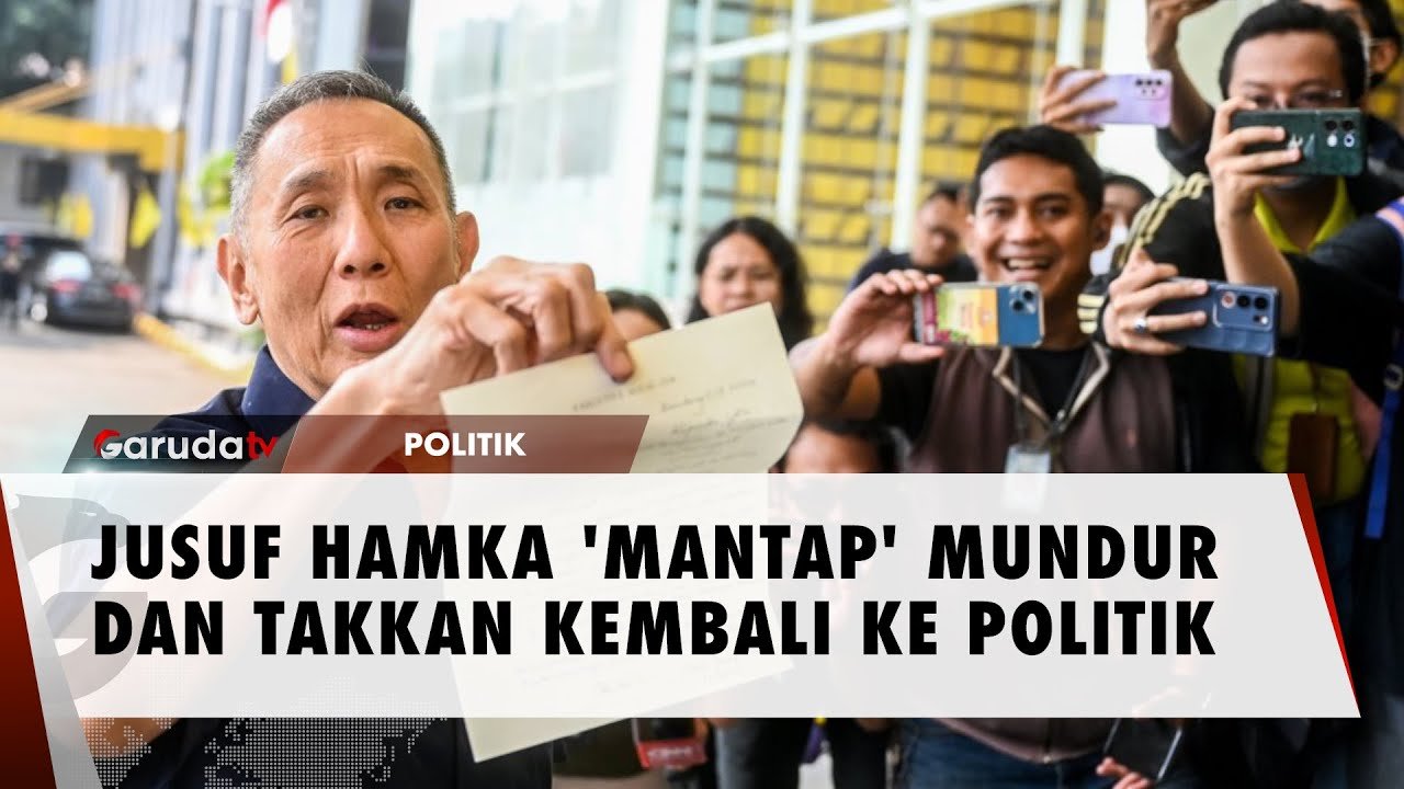 Jusuf Hamka Resmi Mundur dari Partai Golkar, Tegaskan Tak Akan Kembali ke Dunia Politik