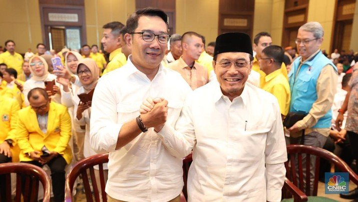 Koalisi Indonesia Maju Plus Usung Ridwan Kamil-Suswono dalam Pilgub Jakarta 2024