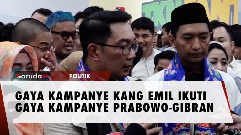 Ridwan Kamil Adopsi Taktik Kampanye Prabowo-Gibran