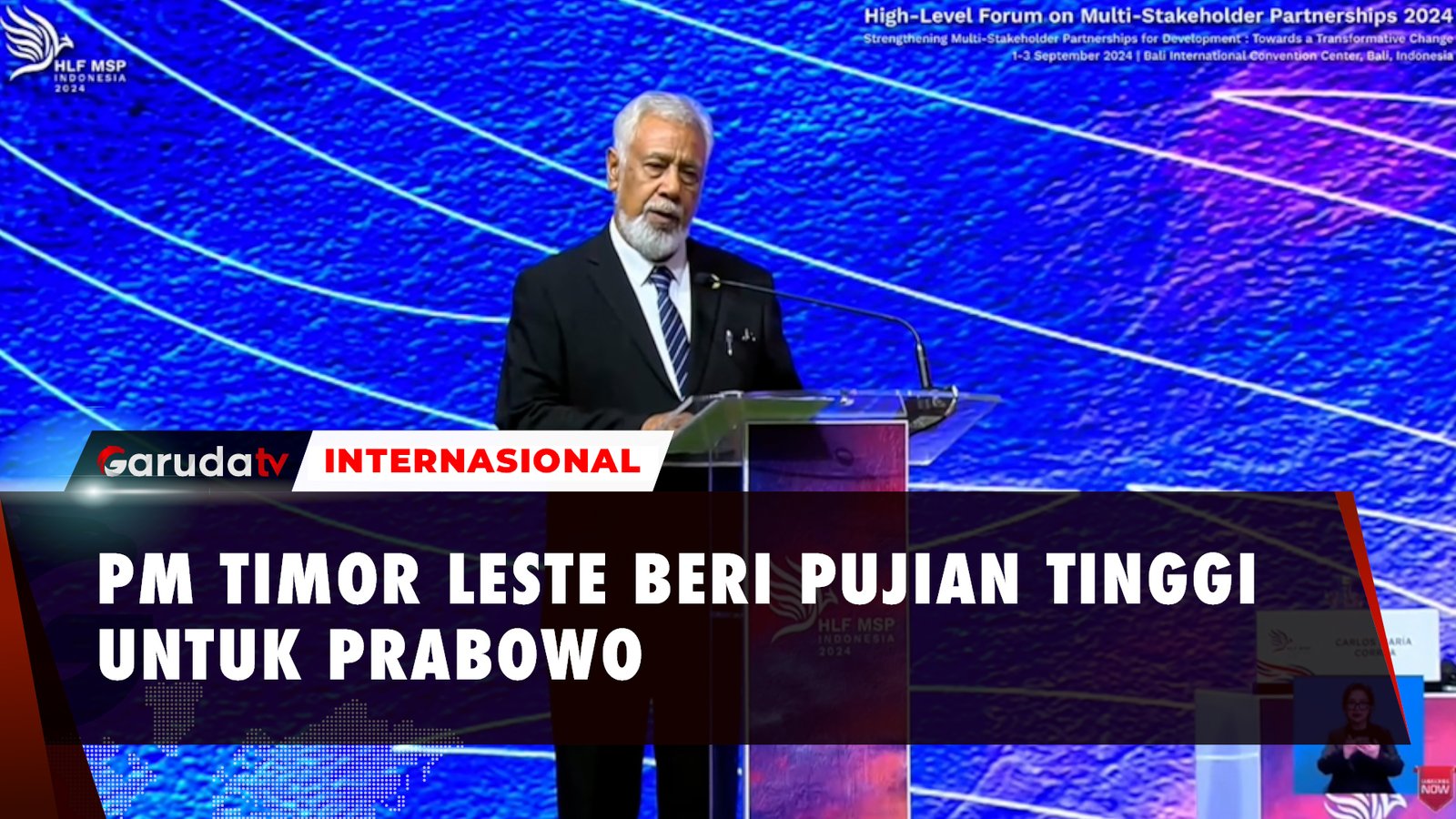 PM Timur Leste Sebut Prabowo Bakal Presiden Yang Luar Biasa