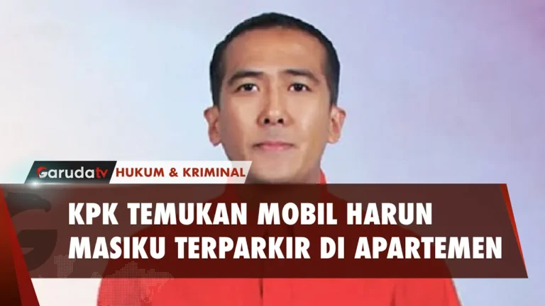 KPK Temukan Mobil Milik Harun Masiku di Parkiran Apartemen