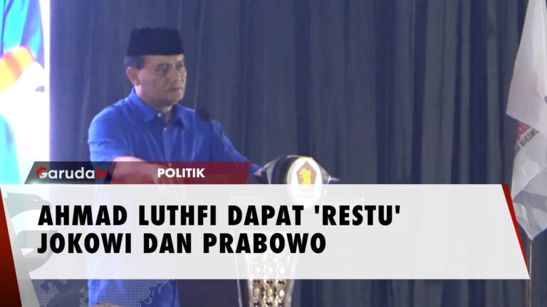 Dukungan Ganda, Ahmad Luthfi Mendapatkan Restu Jokowi dan Prabowo