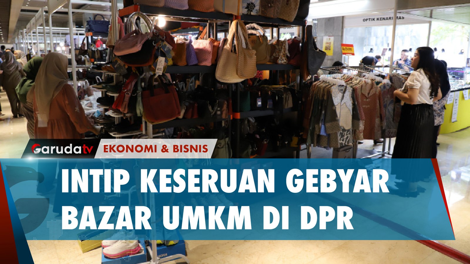 Gebyar Bazar UMKM di DPR Penuh Keseruan dan Kreativitas