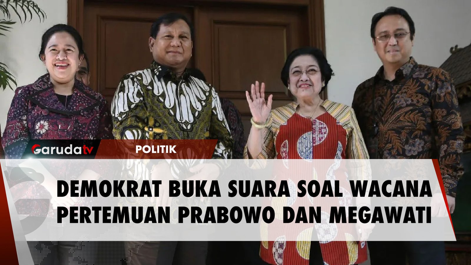 Demokrat Sambut Positif Ide Pertemuan Prabowo-Megawati