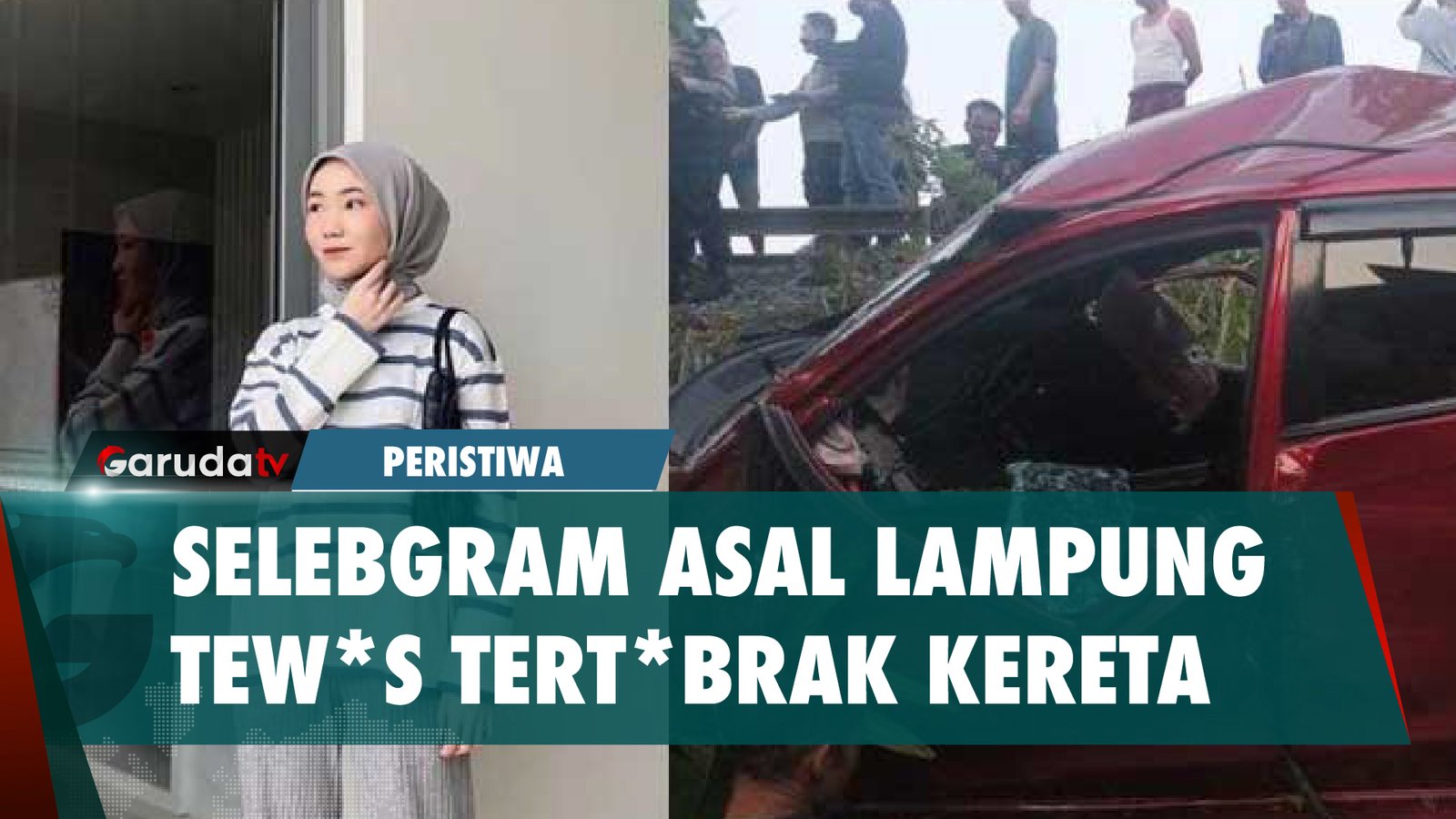 Tertabrak Kereta! Selebgram Asal Lampung ini Meninggal Dunia