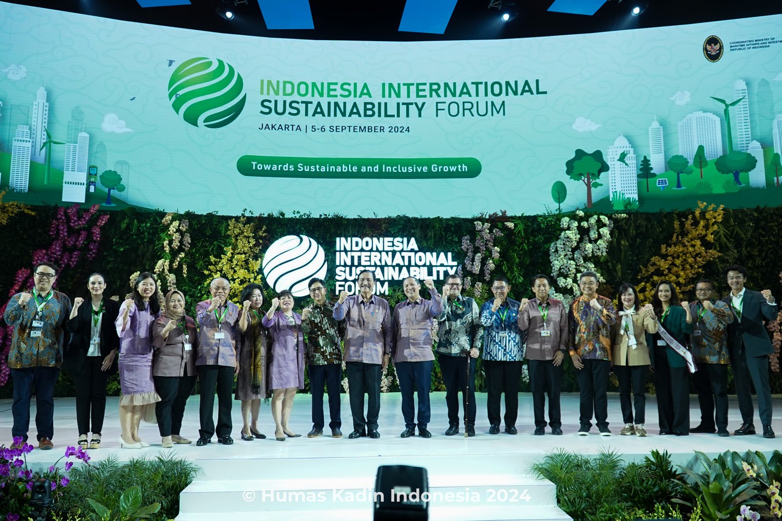 Indonesia Perkuat Komitmen Iklim di Indonesia International Sustainability Forum 2024