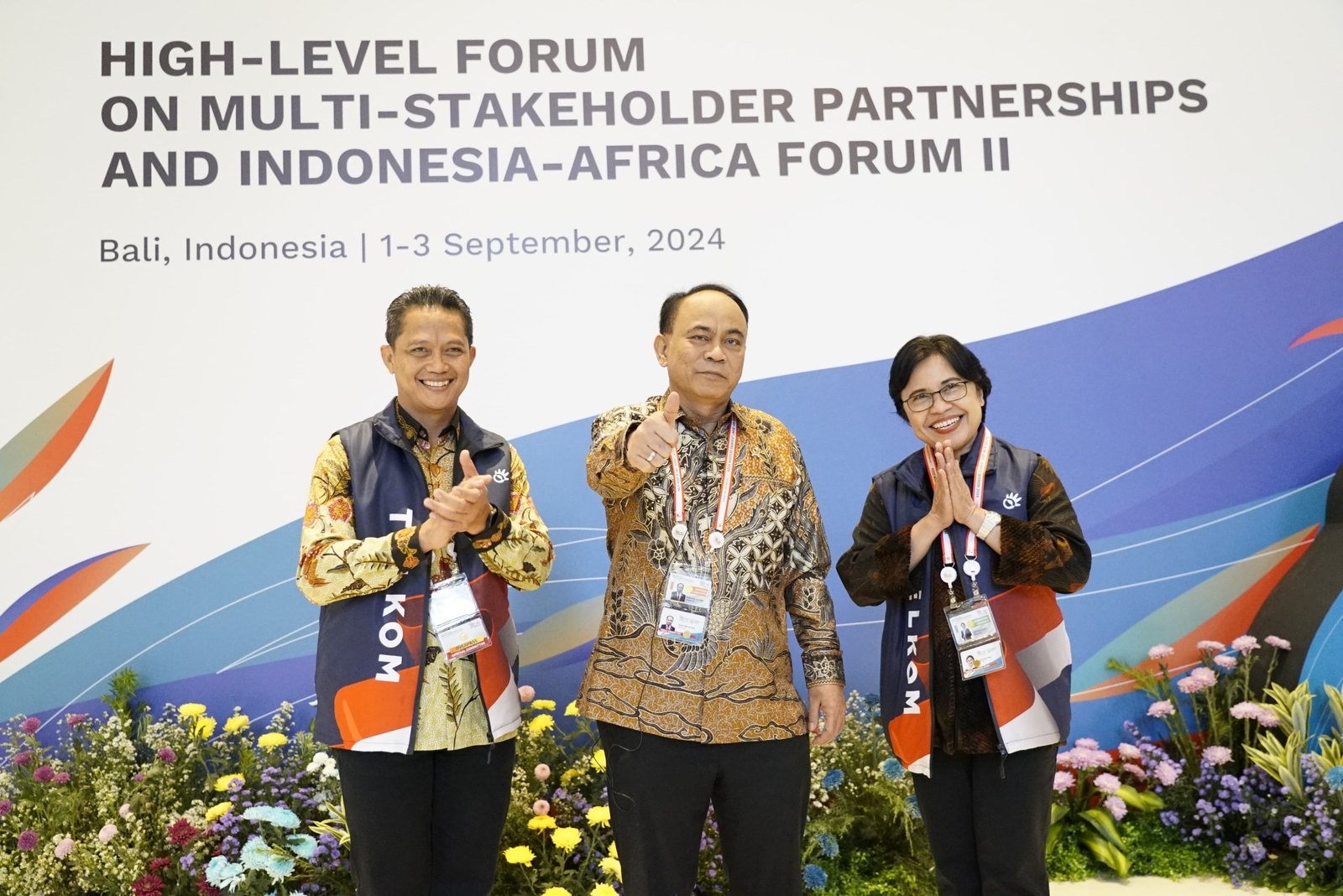 Telkom Berperan Penting dalam Suksesnya Forum Indonesia-Afrika 2024 di Bali