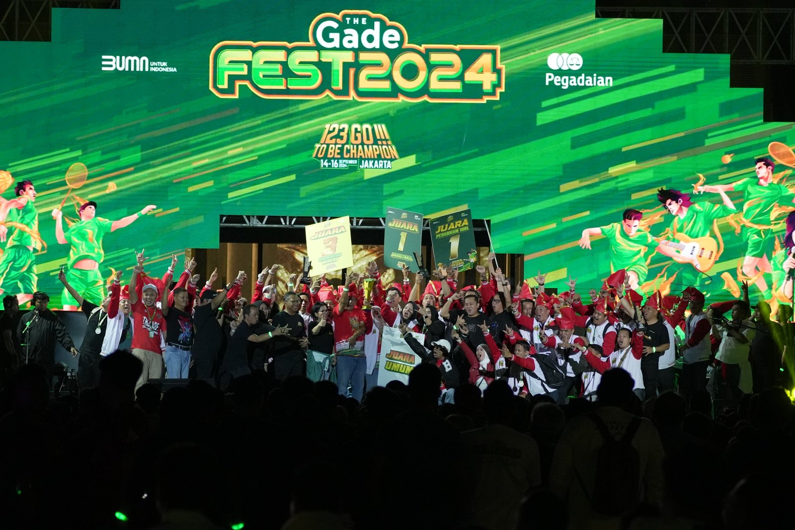 The Gade Fest 2024 jadi Ajang Kreativitas dan Kolaborasi Karyawan Pegadaian