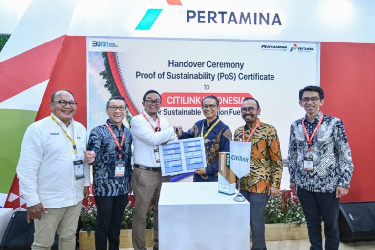 Pertamina Patra Niaga Dorong Transisi Energi Penerbangan Lewat Distribusi SAF di Bali International Airshow 2024