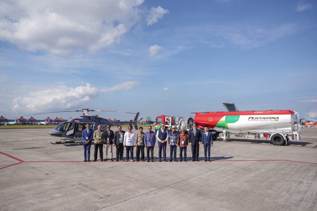 Helikopter Pertama di Indonesia Gunakan Bahan Bakar Ramah Lingkungan, Pertamina SAF Cetak Sejarah di Bali Airshow 2024