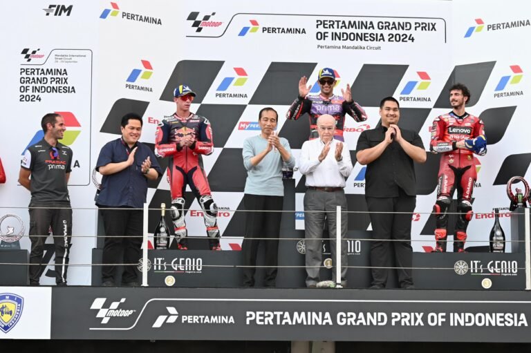 Presiden Jokowi Buka Pertamina Grand Prix of Indonesia 2024, Apresiasi Perkembangan dan Keterlibatan Tenaga Lokal