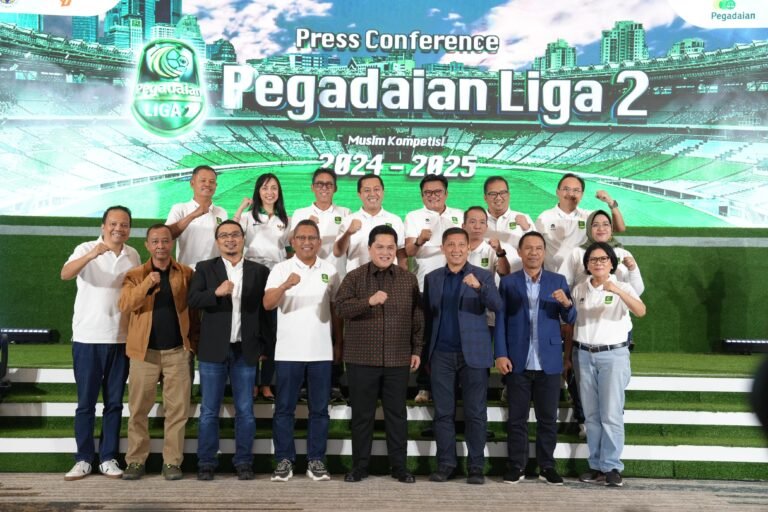 Pegadaian Kembali Dukung Liga 2 Musim 2024-2025, Dorong Kemajuan Olahraga dan Ekonomi Daerah