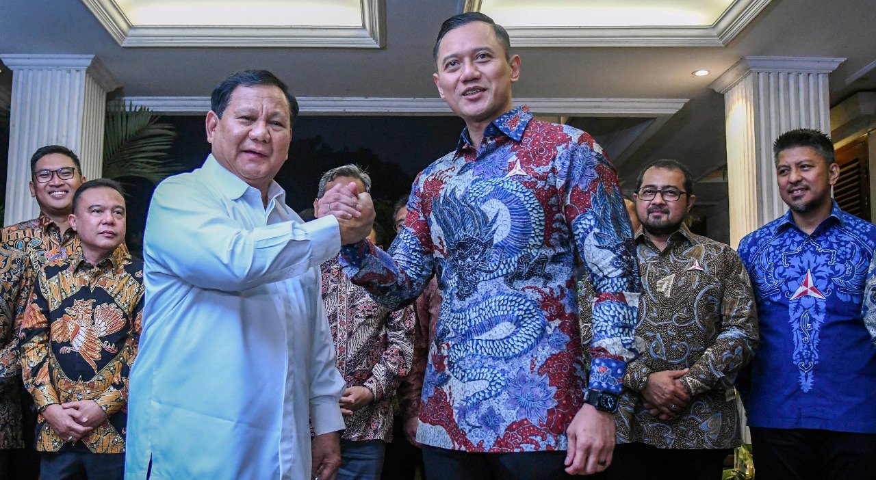 AHY Berharap Diajak Gabung di Kabinet Prabowo-Gibran