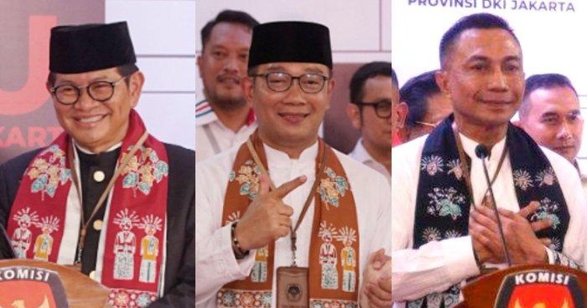 Survei LSI: RIDO Memimpin dengan 51,8%, Pramono-Rano Tembus 28,4%, Dharma-Kun Terpaut Jauh di 3,2%