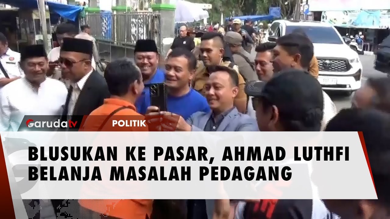 Intip Blusukan Ahmad Luthfi ke Pasar Tradisional Demak