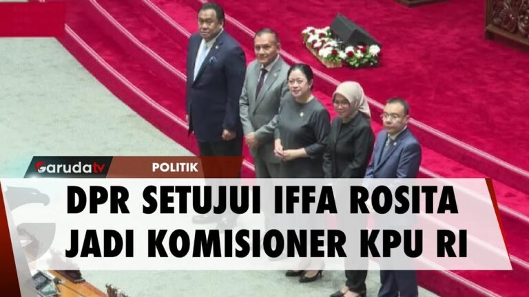 DPR Tunjuk Iffa Rosita sebagai Komisioner KPU Gantikan Hasyim Asy'ari