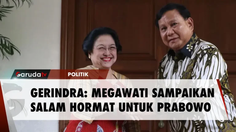 Bertemu, Megawati Sampaikan Salam Hormat untuk Prabowo Subianto