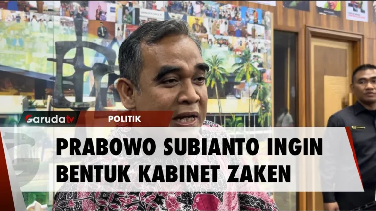 Seperti Apa Kabinet Zaken yang Dicanangkan Prabowo Subianto?