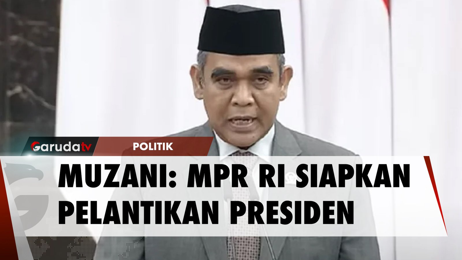 MPR RI Siap Gelar Pelantikan Presiden, Muzani Sampaikan Prosesnya