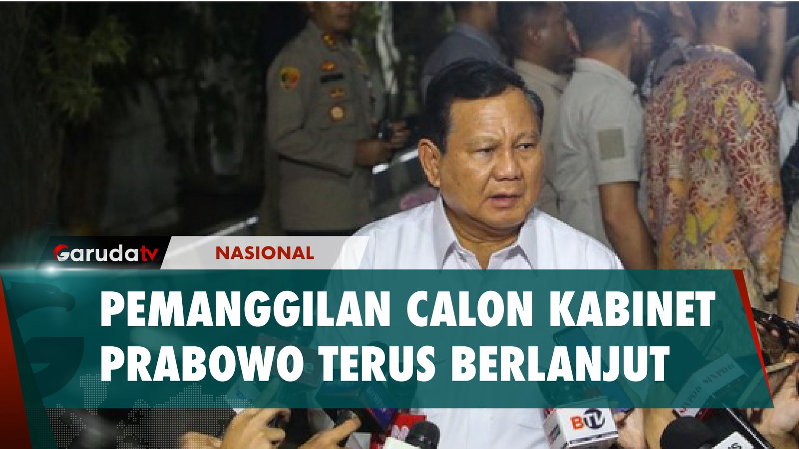 Pemanggilan Tokoh untuk Calon Kabinet Pemerintahan Prabowo-Gibran