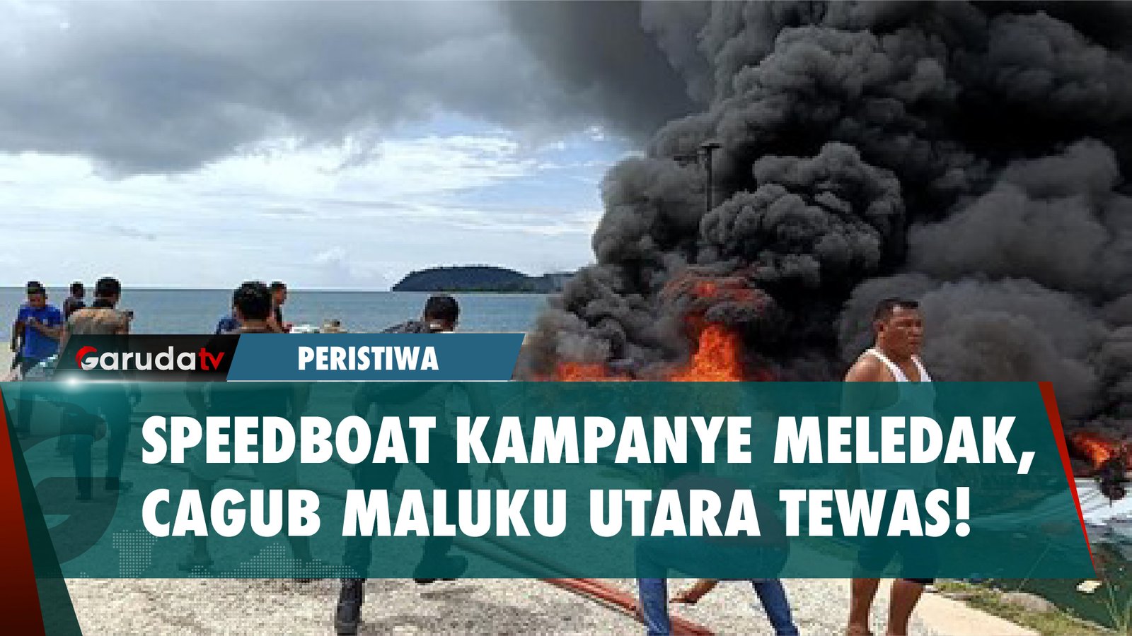 Cagub Maluku Tewas Seketika Akibat Speedboat yang Meledak