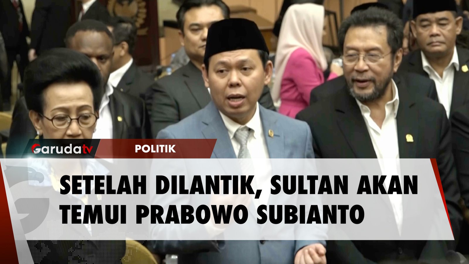 Setelah Dilantik, Sultan Siap Bertukar Ide dengan Prabowo Subianto