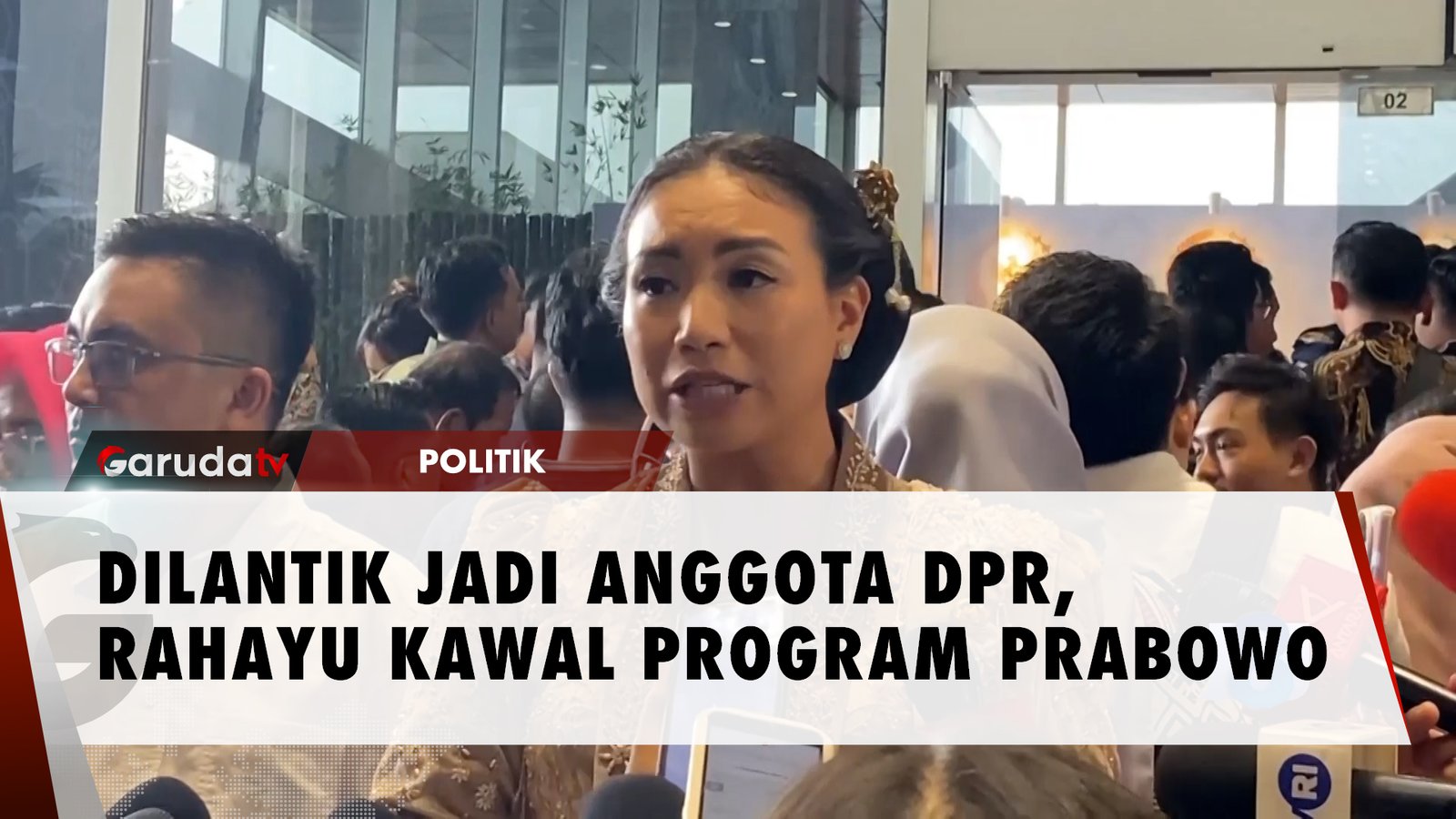 Dilantik sebagai Anggota DPR, Rahayu Siap Dukung Program Prabowo-Gibran