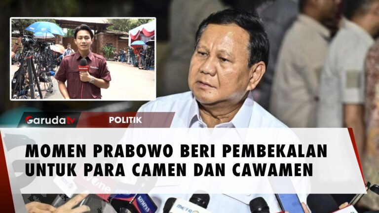 Hari Ini Prabowo Beri Pembekalan untuk Calon Menteri dan Wakil Menteri