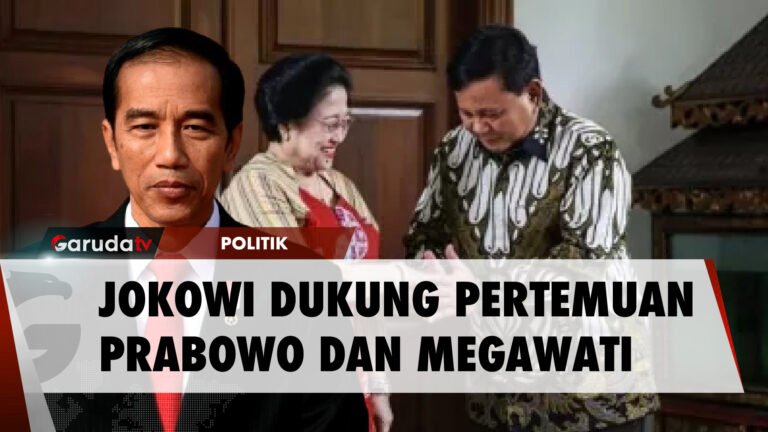 Jokowi Dukung Dialog Antara Prabowo dan Megawati demi Kepentingan Bangsa